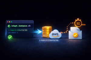 Start AWS EC2 instance