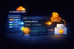 Backup DNS from Cloudflare