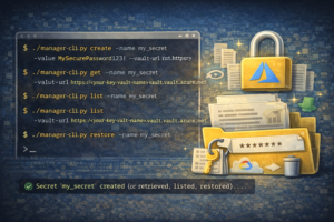 Azure Key Vault Manager with Python