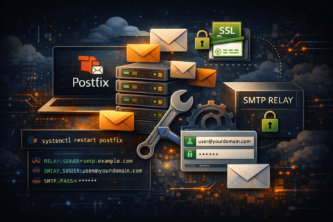 Configure Postfix relay