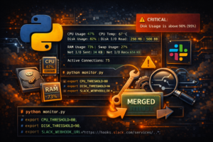 VM health monitor in python