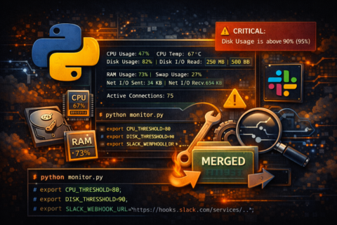 VM health monitor in python