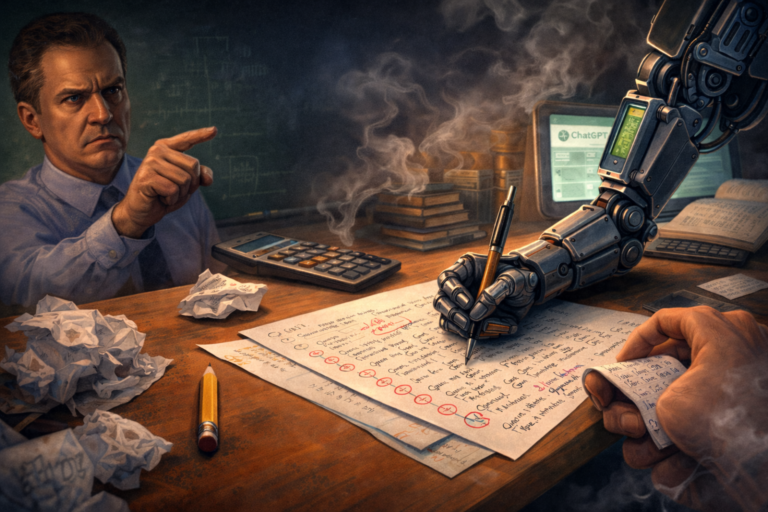 AI: Cheating, again
